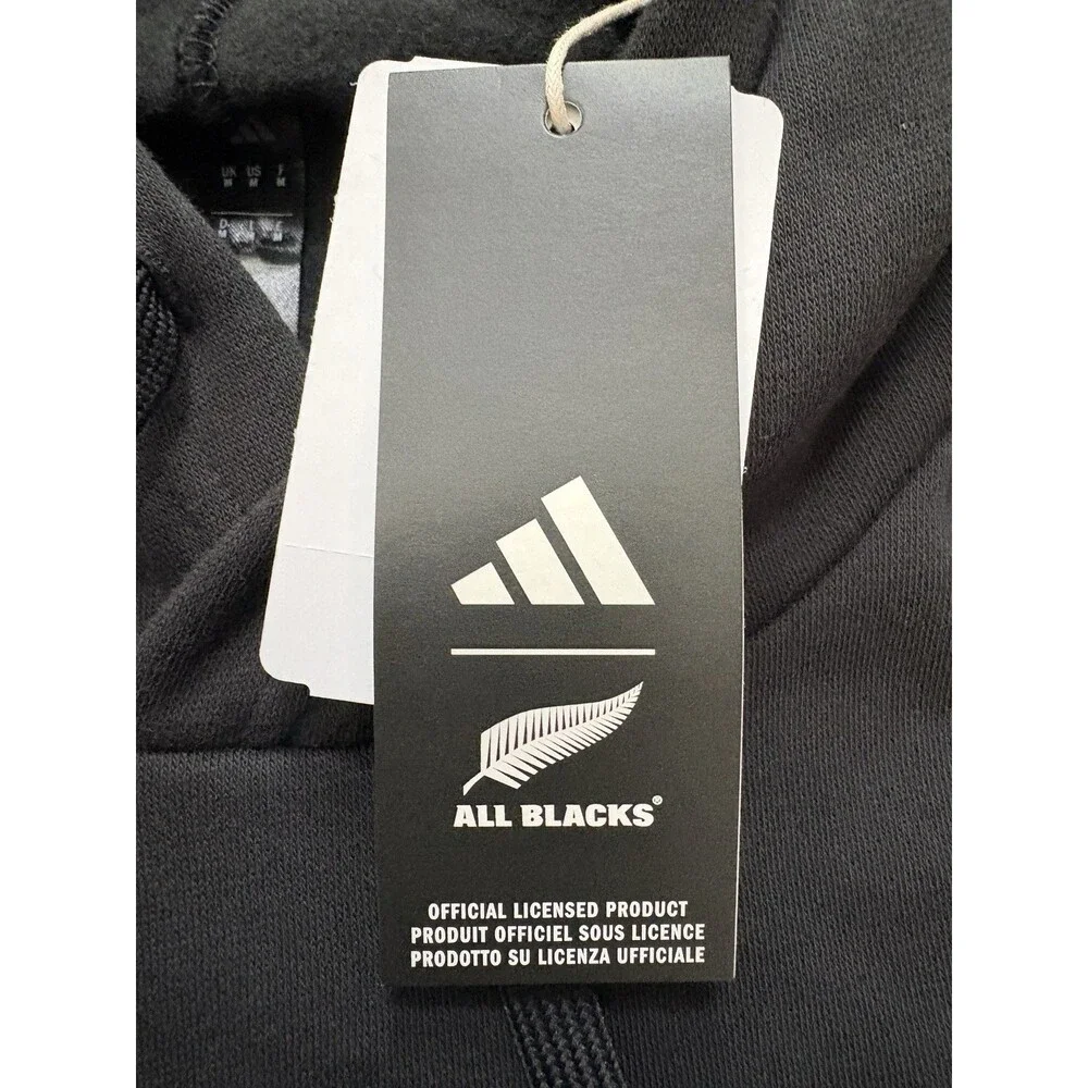 Adidas All Blacks Hoodie Sweatshirt Black Men’s Sz Medium JL5798